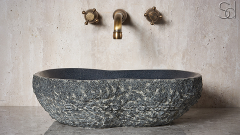 Раковина для ванной Infinity из речного камня  Grey Pearl КИТАЙ 403169311_3