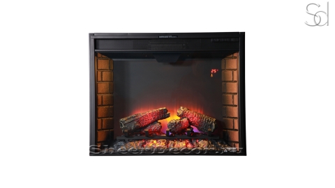 Электротопка для камина InterFlame Spectrafire Black из сплава металла_2