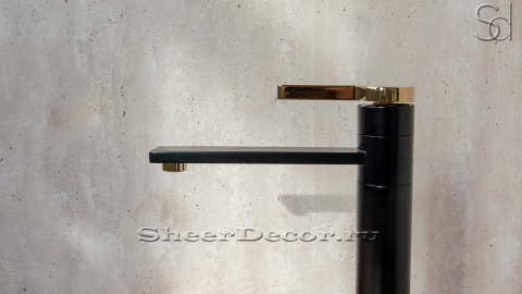 Врезной смеситель для раковины Jemi Neat с матовой фактурой из латуни сорта Black Brass ИНДОНЕЗИЯ 401401004_3