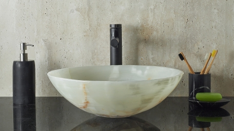 Врезной смеситель для раковины Jemi Rotate из латуни сорта Black Brass ИНДИЯ 401401007_3