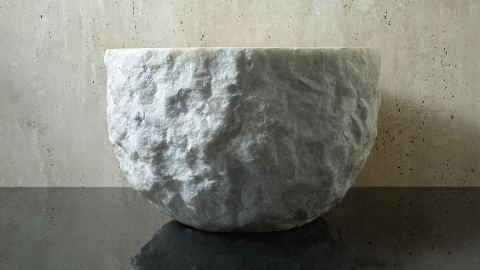 Каменная курна  Kadi из белого мрамора Crystal White ИНДИЯ 426072321_7
