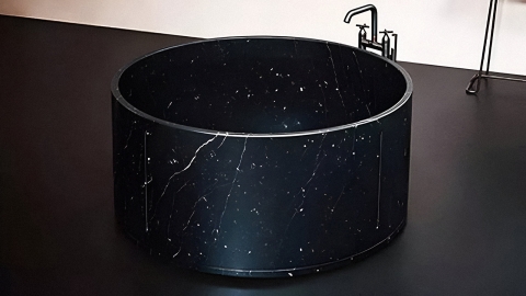 Мраморная ванна Kale M24 из черного камня Nero Marquina 0190181524_3