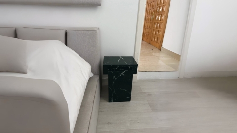 Каменный стол Ladrillo из зеленого мрамора Veria Green в сборе _5