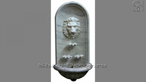 Каменный фонтан Leonore из белого мрамора Bianco Grigio 916462141_1
