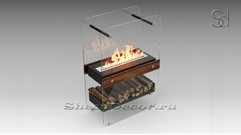 Каминная биотопкаметаллический Lux Fire Fire Friday 530V2 из жаропрочной стали_7