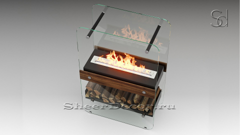 Каминная биотопкаметаллический Lux Fire Fire Friday 530V2 из жаропрочной стали_9