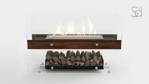Каминная биотопкаметаллический Lux Fire Fire Friday 800 из сплава металлов_6