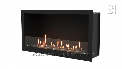 Каминная биотопкаметаллический Lux Fire ВБКК 1210M из жаропрочной стали_12