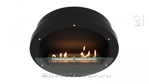 Биотопка для камина Lux Fire ВБКК Иллюзион 800 S из жаропрочной стали металлический_9