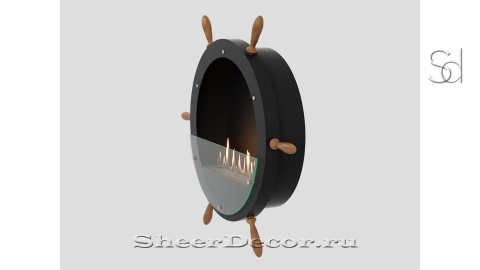 Каминная биотопкаметаллический Lux Fire ВБКК Капитан 800 S из жаропрочной стали_2