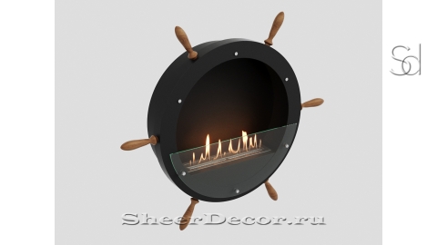 Каминная биотопкаметаллический Lux Fire ВБКК Капитан 800 S из жаропрочной стали_4