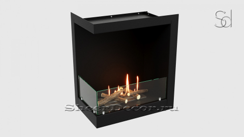 Биотопка для камина Lux Fire ВБКУ 555 ML из жаропрочной стали металлический_6