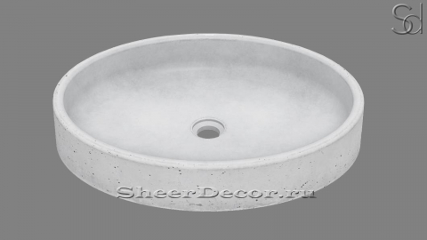 Накладная раковина Margo M14 из серого бетона Grey C6 РОССИЯ 1003449114 для ванной комнаты_1
