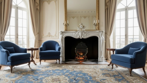 Каменный портал белого цвета для облицовки камина Marissa M3 из мрамора Bianco Extra 131111403_5