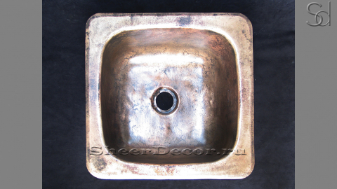 Бронзовая раковина Meik из сплава Bronze ИНДОНЕЗИЯ 521300411 для ванной комнаты_1