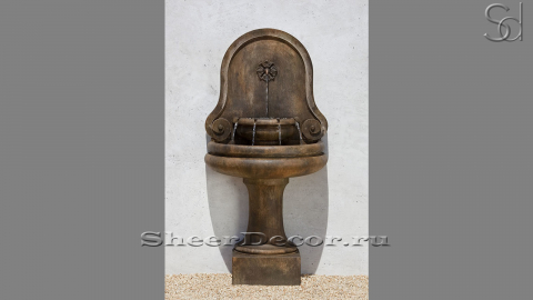 Металлический питьевой фонтанчик Natille M2 из бронзы золотисто-коричневого цвета сорта Bronze 090300453_1
