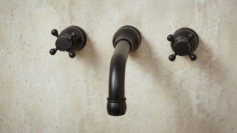 Врезной смеситель для раковины Nest Bubble с матовой фактурой из латуни сорта Black Brass ИНДИЯ 569401002_2