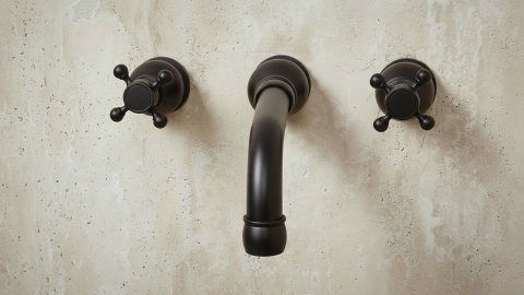 Врезной смеситель для раковины Nest Bubble с матовой фактурой из латуни сорта Black Brass ИНДИЯ 569401002_3