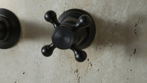 Врезной смеситель для раковины Nest Hook с матовой фактурой из латуни сорта Black Brass ИНДИЯ 569401003_5