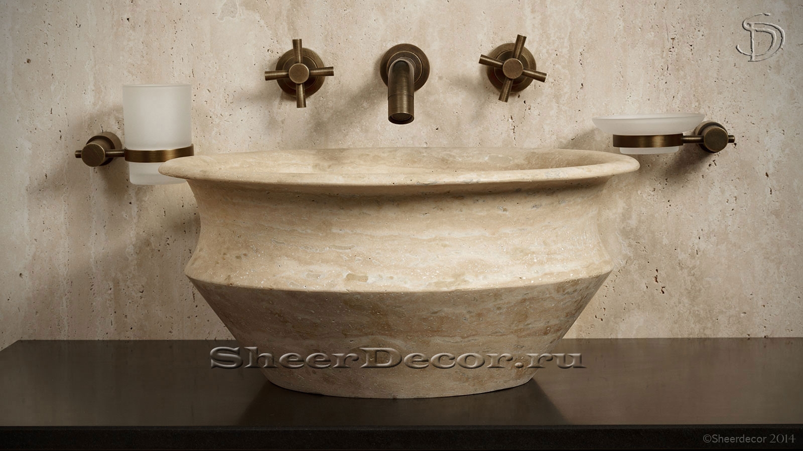 Курна Nica Coniform из травертина Classico Romano Matt_1600_pixels_2 Курна чаша для хамама Nica Coniform из травертина Classico Romano Matt_1600_pixels_2