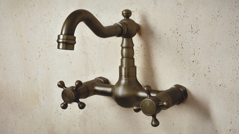 Врезной смеситель для раковины Noks из латуни сорта Brass ИНДИЯ 583400401_10