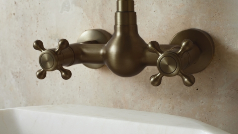 Врезной смеситель для раковины Noks из латуни сорта Brass ИНДИЯ 583400401_8