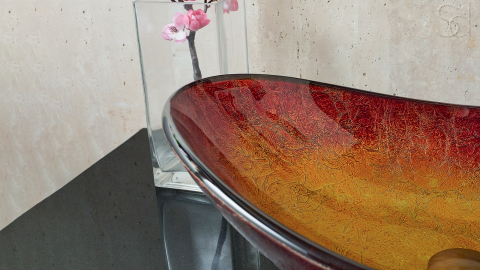 Раковина Perla из закаленного стекла Glass Sun ПОЛЬША 030000111 для ванной комнаты_5
