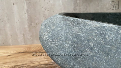 Раковина для ванной Piedra M209 из речного камня  Gris ИНДОНЕЗИЯ 00504511209_8