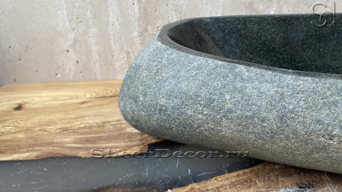 Раковина для ванной Piedra M288 из речного камня  Gris ИНДОНЕЗИЯ 00504511288_4