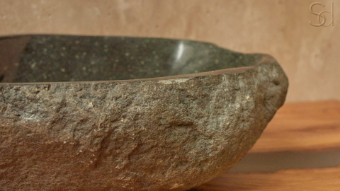 Раковина для ванной Piedra M305 из речного камня  Gris ИНДОНЕЗИЯ 00504511305_6