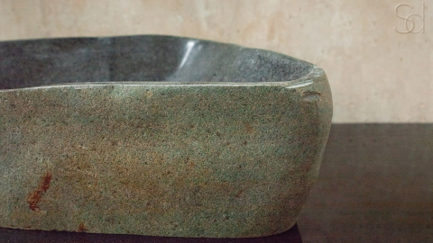Раковина для ванной Piedra M338 из речного камня  Gris ИНДОНЕЗИЯ 00504511338_7