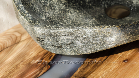 Мойка в ванную Piedra M39 из речного камня  Gris ИНДОНЕЗИЯ 0050451139_6
