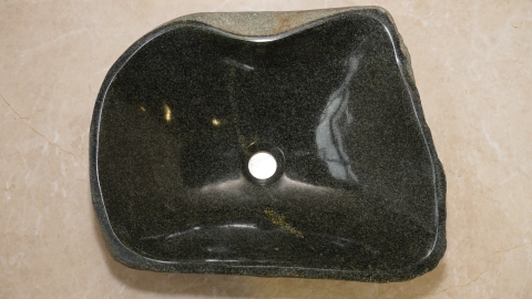 Мойка в ванную Piedra M596 из речного камня  Gris ИНДОНЕЗИЯ 00504511596_4