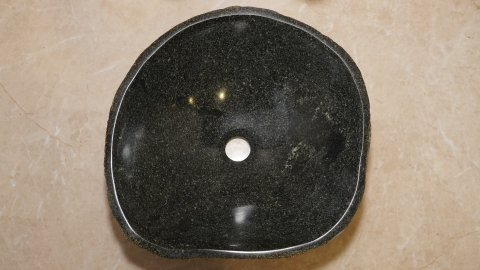 Мойка в ванную Piedra M598 из речного камня  Gris ИНДОНЕЗИЯ 00504511598_4