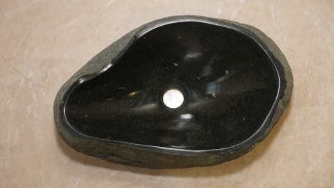 Мойка в ванную Piedra M603 из речного камня  Gris ИНДОНЕЗИЯ 00504511603_4