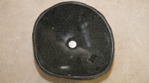 Раковина для ванной Piedra M604 из речного камня  Gris ИНДОНЕЗИЯ 00504511604_4