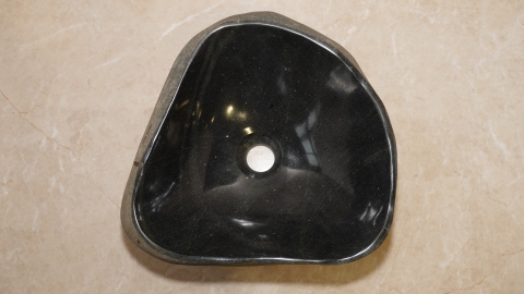 Раковина для ванной Piedra M606 из речного камня  Gris ИНДОНЕЗИЯ 00504511606_4