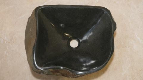 Раковина для ванной Piedra M608 из речного камня  Gris ИНДОНЕЗИЯ 00504511608_4
