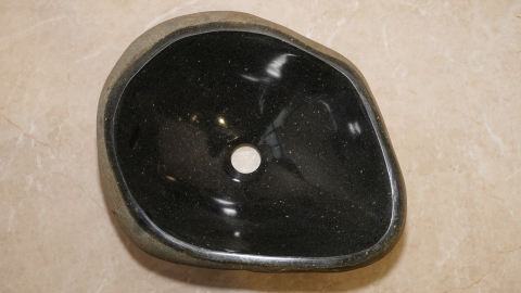 Раковина для ванной Piedra M609 из речного камня  Gris ИНДОНЕЗИЯ 00504511609_4