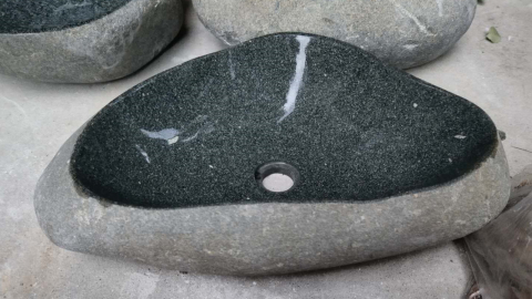 Мойка в ванную Piedra M242 из речного камня  Gris ИНДОНЕЗИЯ 00504511242_1