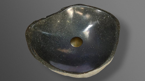 Раковина для ванной Piedra M367 из речного камня  Lima ИНДОНЕЗИЯ 00542511367_1