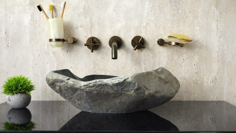 Накладная раковина для ванной Piedra из гранита Lima_5