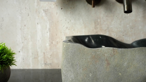Накладная раковина для ванной Piedra из гранита Negro_8