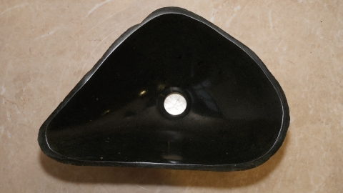 Раковина для ванной Piedra M378 из речного камня  Negro ИНДОНЕЗИЯ 00506911378_4