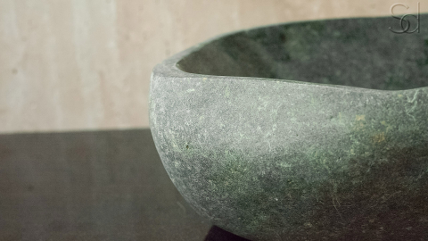 Мойка в ванную Piedra M338 из речного камня  Verde ИНДОНЕЗИЯ 00503011338_4