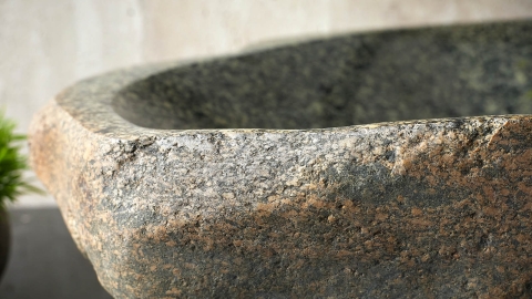 Накладная раковина для ванной Piedra из гранита Verde_4