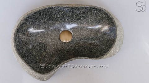 Мойка в ванную Piedra M56 из речного камня  Verde ИНДОНЕЗИЯ 0050301156_3