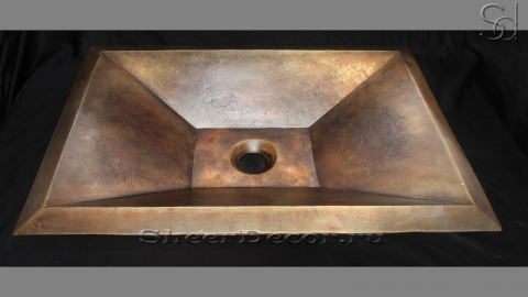 Бронзовая раковина Rabia из сплава Bronze ИНДОНЕЗИЯ 609300411 для ванной комнаты_1