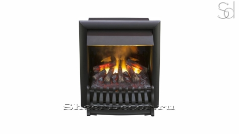 Электротопка для камина RealFlame 3D Oregan Black из сплава металла_1