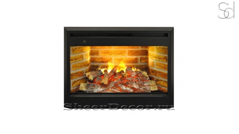 Электротопка для камина RealFlame 3D Prometheus Black из сплава металла_1